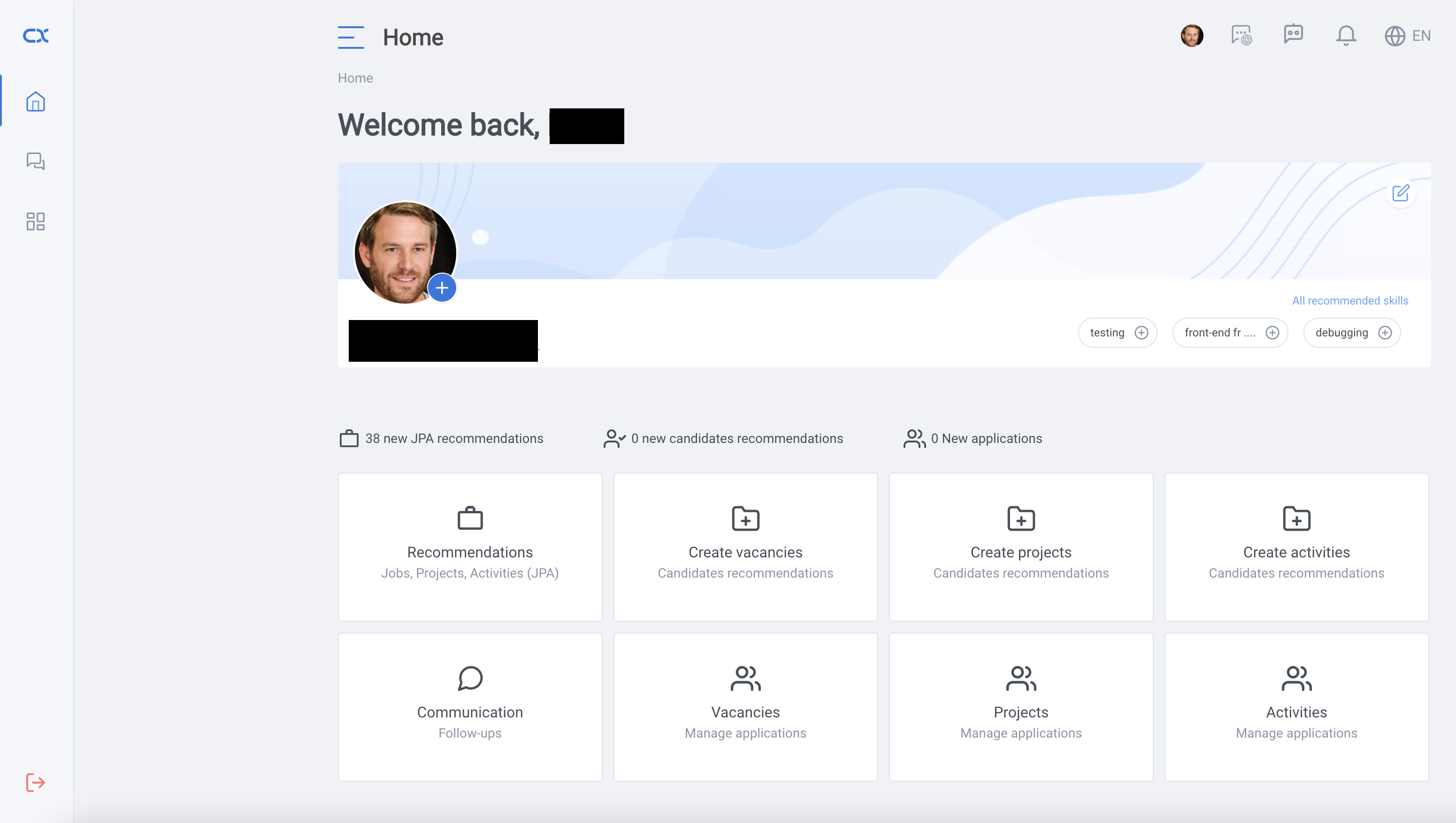 Getting started: Manager Self Service (MSS) Home page